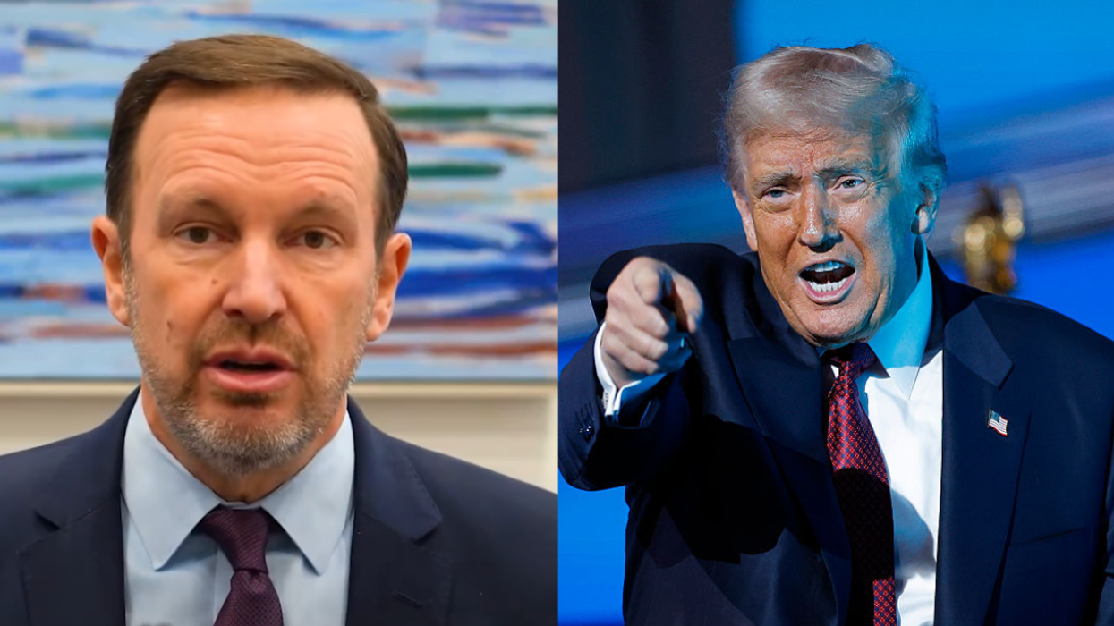 Senator Chris Murphy, President Donald Trump