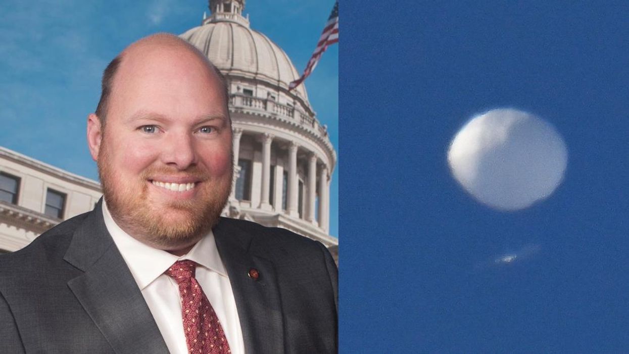 Senator Joel R. Carter, Jr.; the Chinese balloon