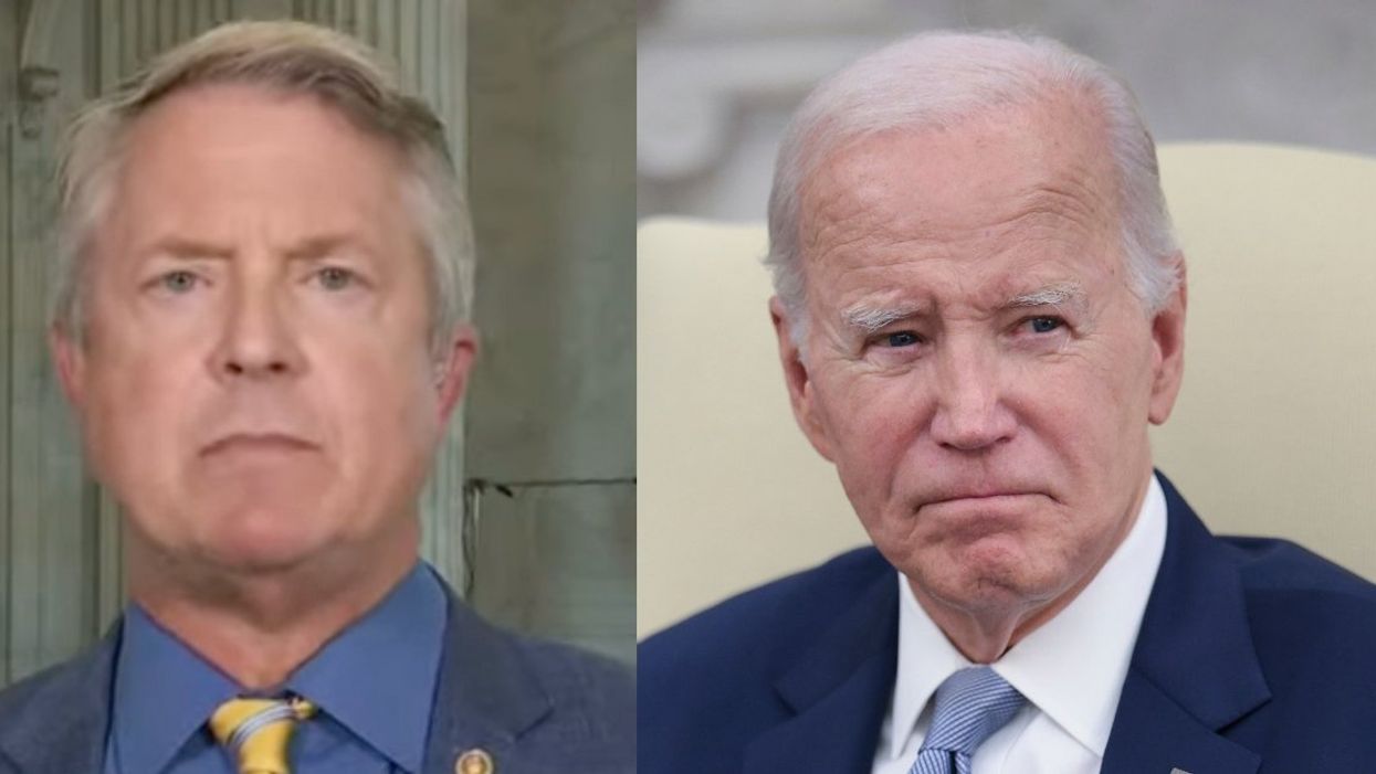 Senator Roger Marshall; President Joe Biden