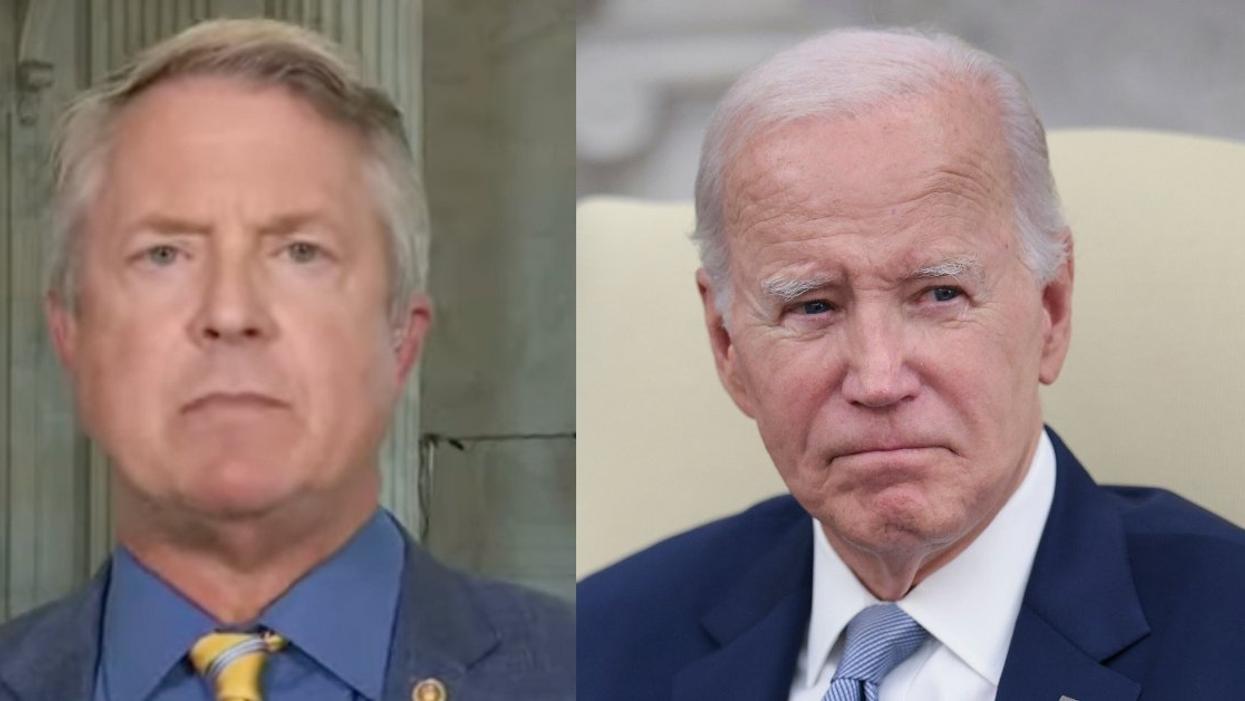 Senator Roger Marshall; President Joe Biden
