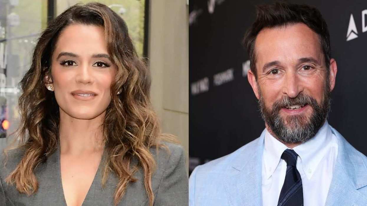 Sepideh Moafi (left); Noah Wyle (right)