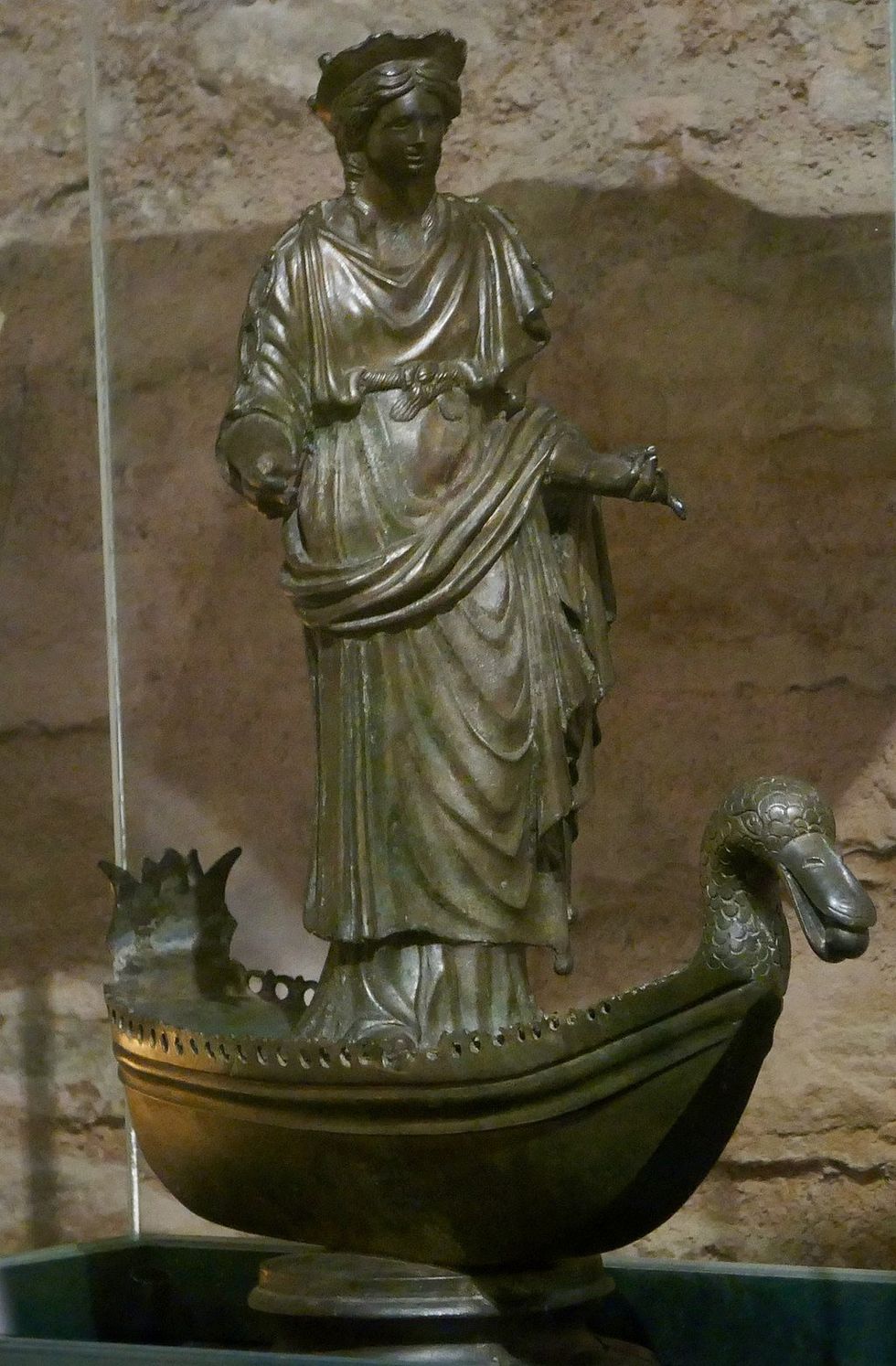 Sequana in a duck boat