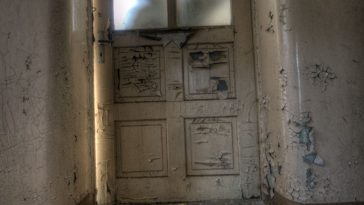 Shadows at the door