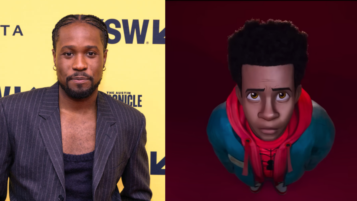 Shameik Moore; Miles Morales from 'Spider-Man: Across the Spiderverse'