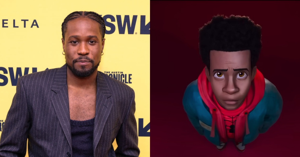Shameik Moore; Miles Morales from 'Spider-Man: Across the Spiderverse'