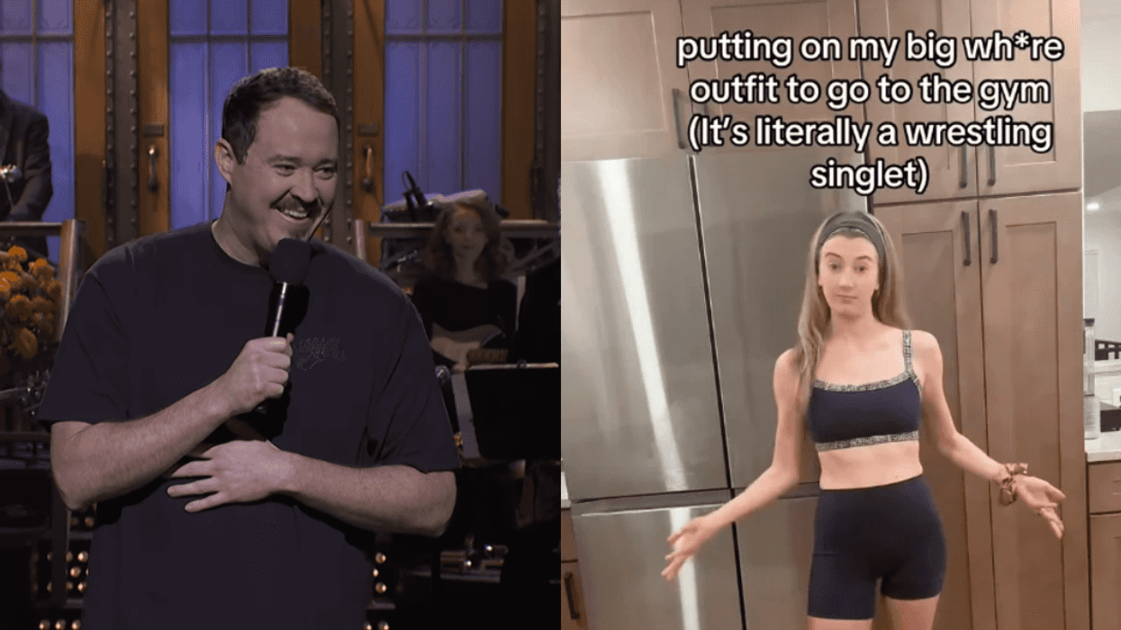 Shane Gillis; TikToker Abby Murphy