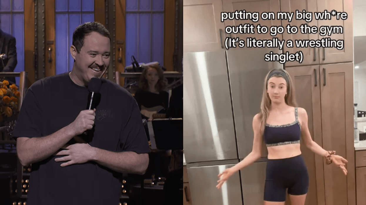 Shane Gillis; TikToker Abby Murphy