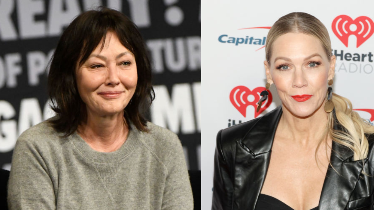 Shannen Doherty; Jennie Garth