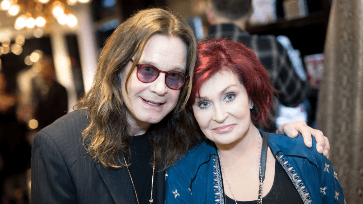 Sharon and Ozzy Osbourne