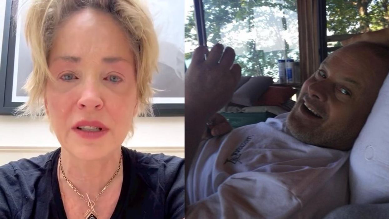 Sharon Stone; Patrick Stone