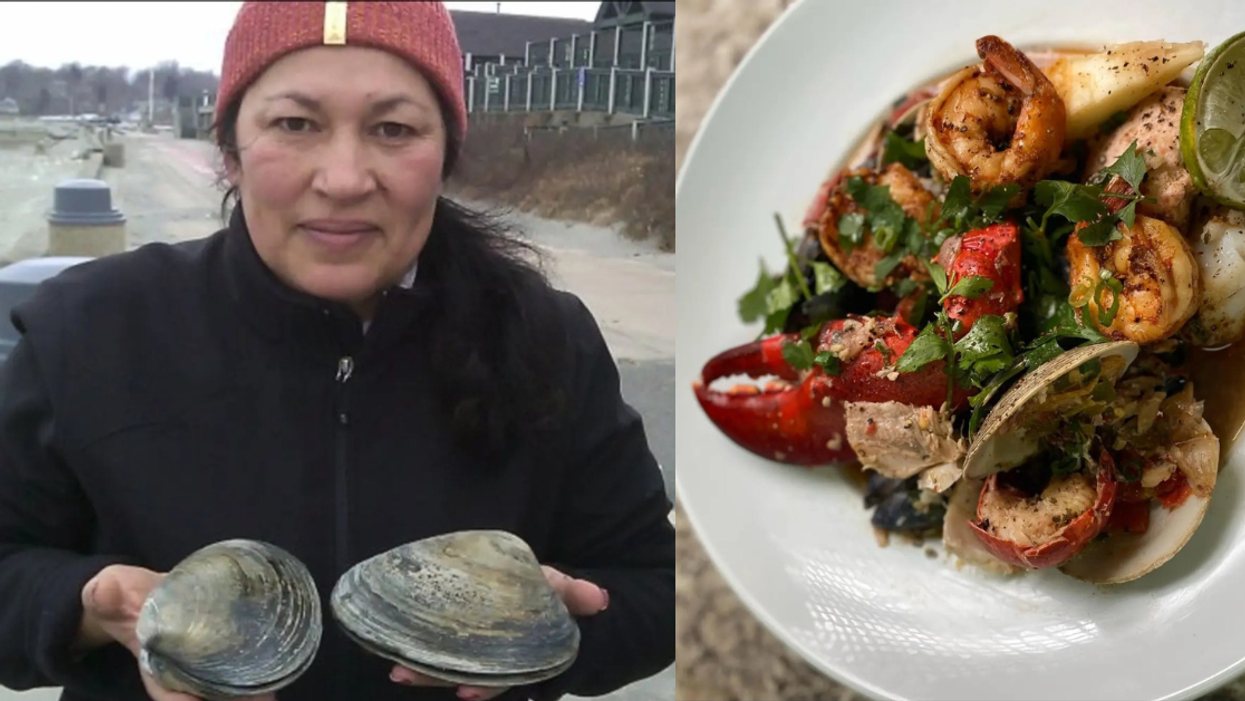 Sherry Pocknett; seafood stew from Sly Fox Den Too