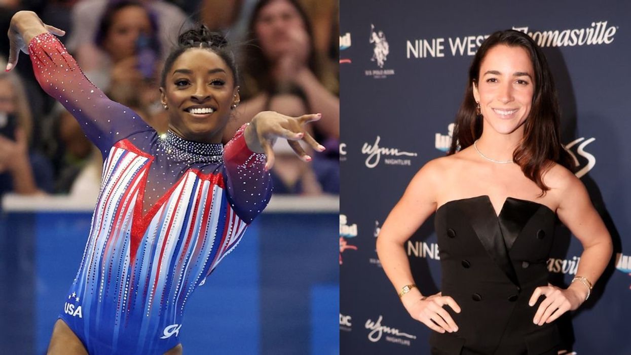 Simone Biles; Aly Raisman
