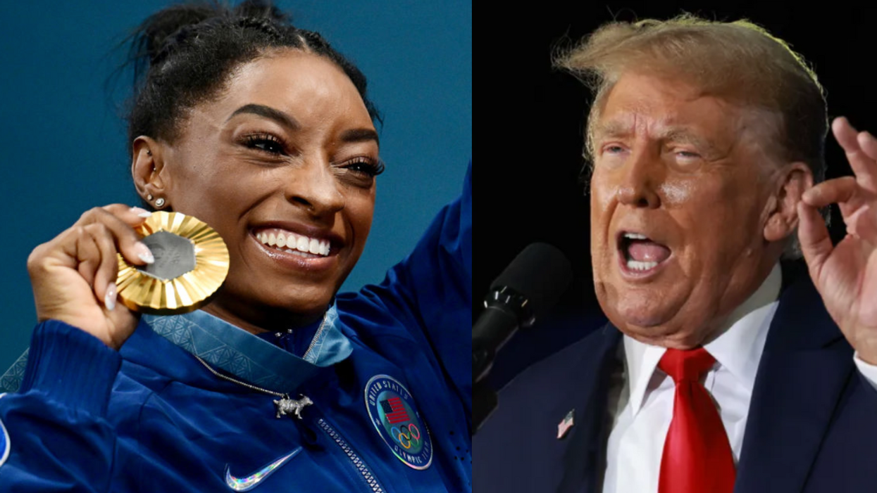 Simone Biles; Donald Trump