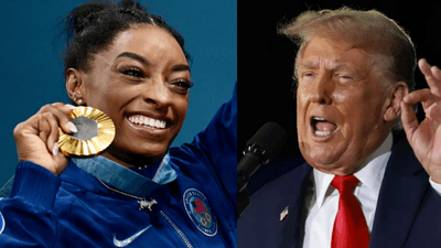 Simone Biles; Donald Trump