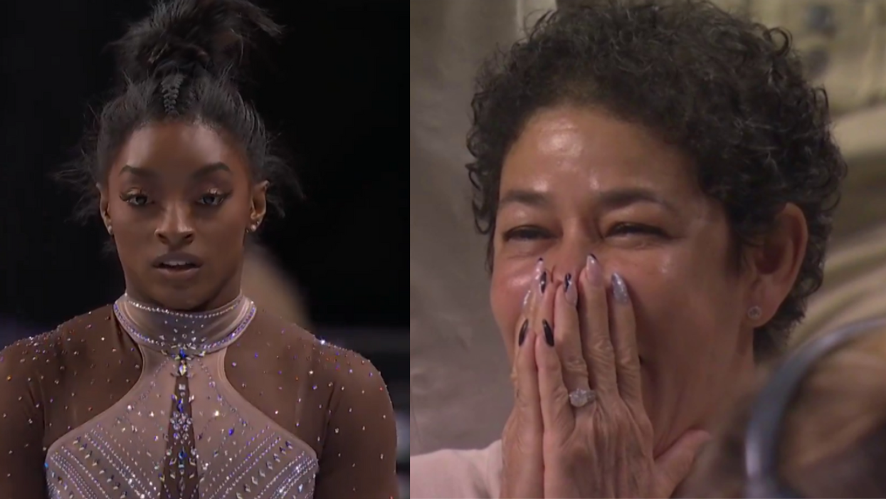 Simone Biles; Nellie Biles