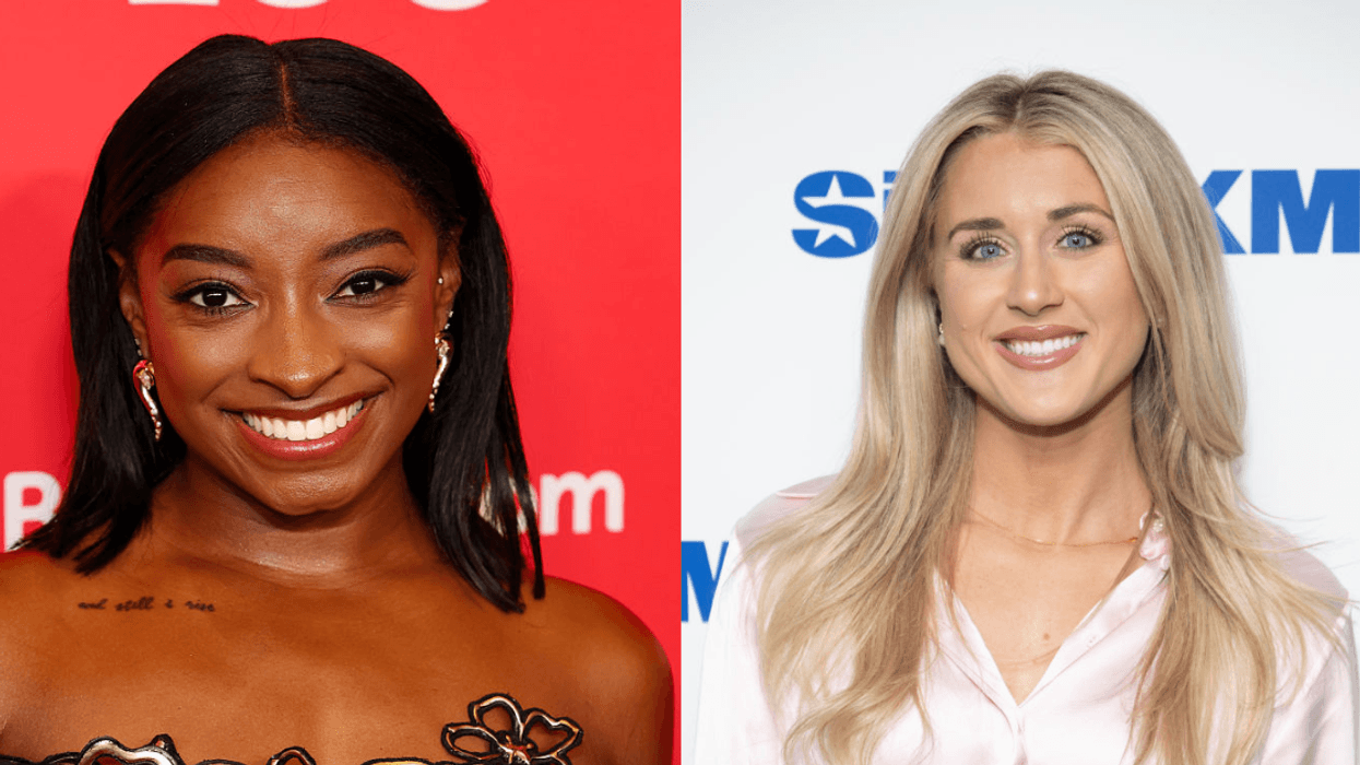 Simone Biles; Riley Gaines