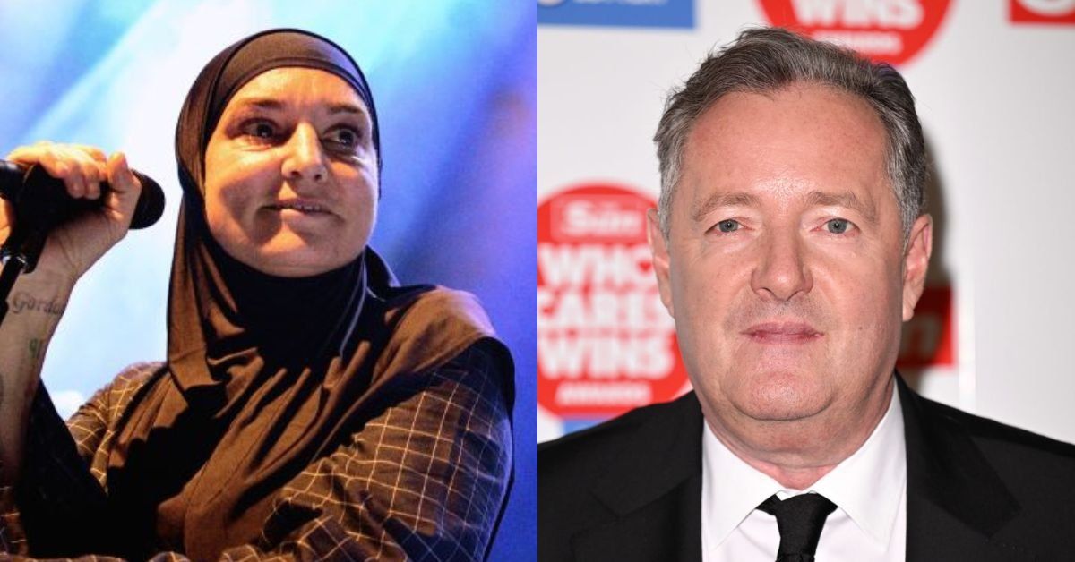 Sinéad O’Connor; Piers Morgan