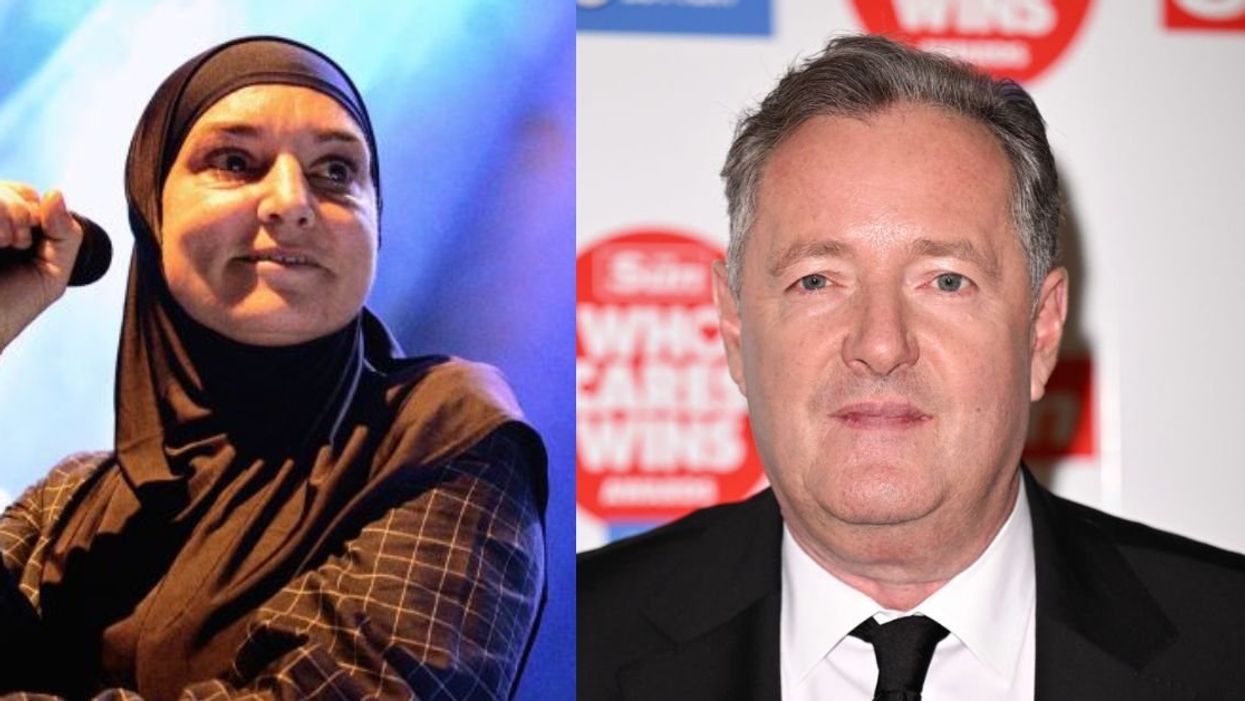 Sinéad O’Connor; Piers Morgan