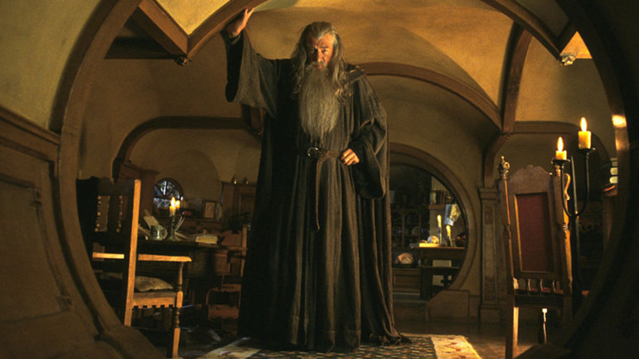 Sir Ian McKellen as Gandalf