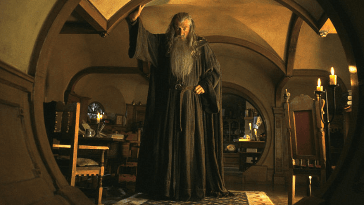 Sir Ian McKellen as Gandalf