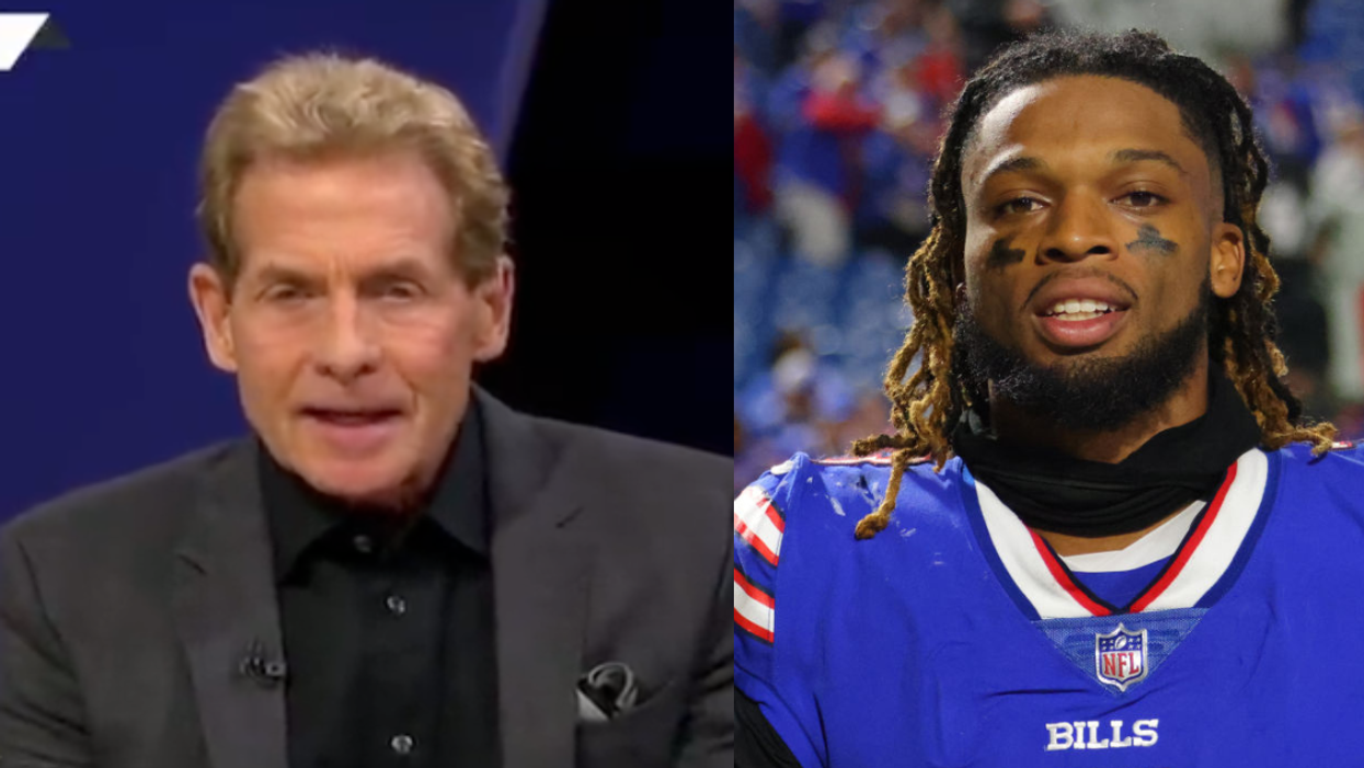 Skip Bayless; Damar Hamlin