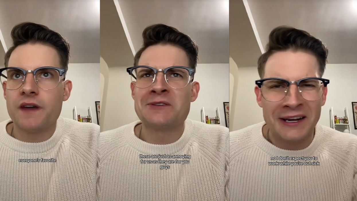 Skit involving a Millennial manager