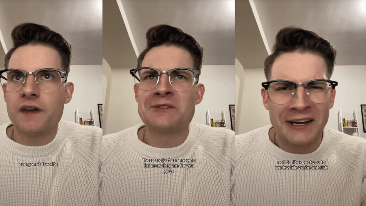 Skit involving a Millennial manager