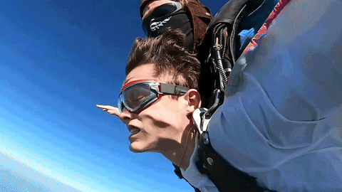Skydiving GIF by Minnesota R\u00d8KKR