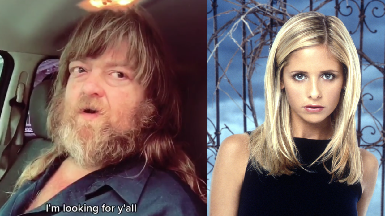 @Sloppyjoey17's dad; Sarah Michelle Geller