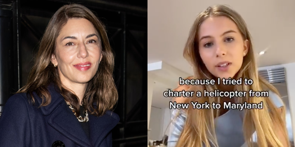 Sofia Coppola reacts to daughter's viral TikTok