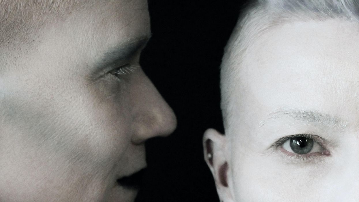 Someone sharing a secret