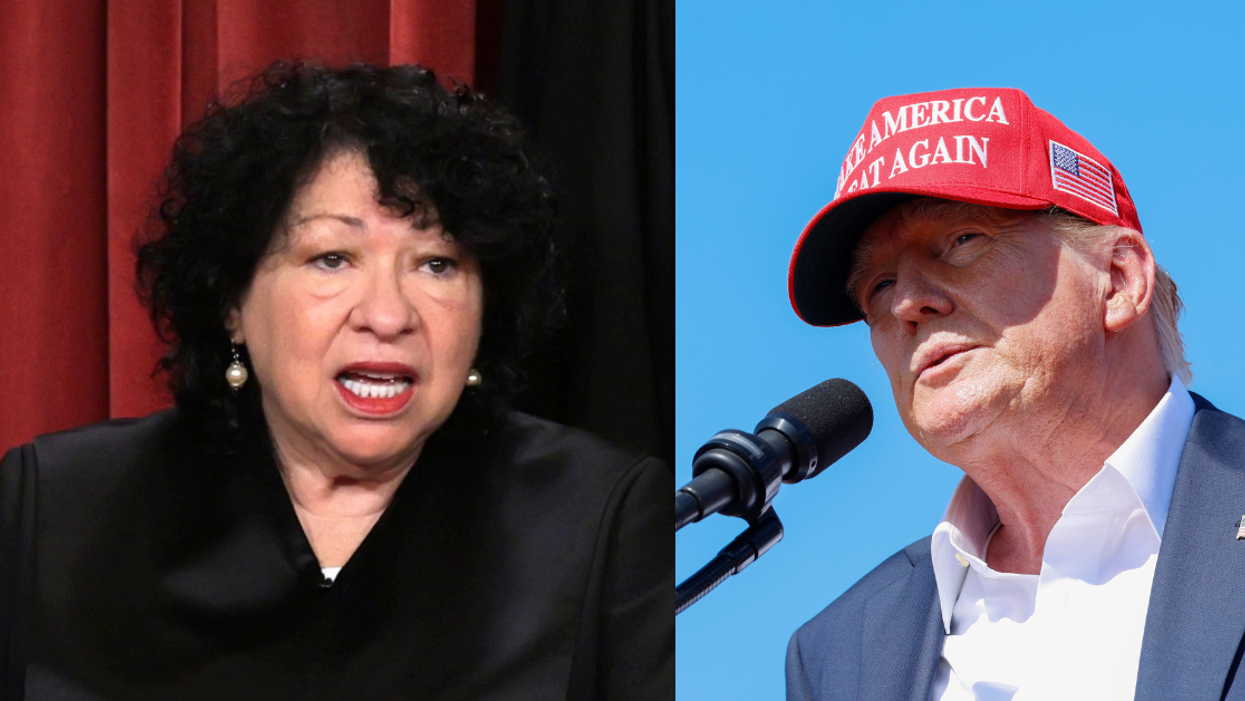 Sonia Sotomayor; Donald Trump