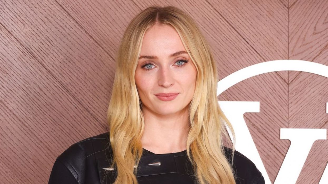 Sophie Turner attends the Louis Vuitton show as part of the 2025 Paris Fashion Week.