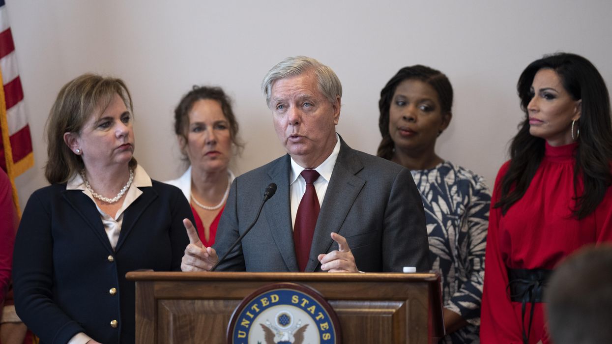South Carolina Senator Lindsey Graham abortion ban press conference