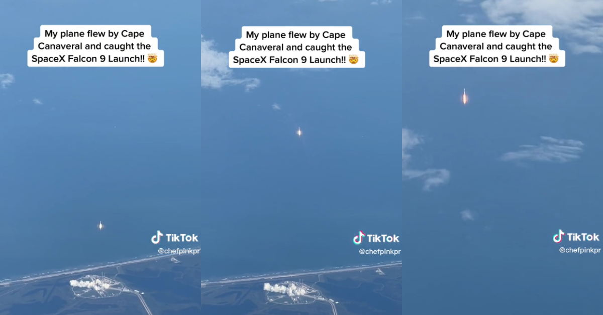 SpaceX rocket launch