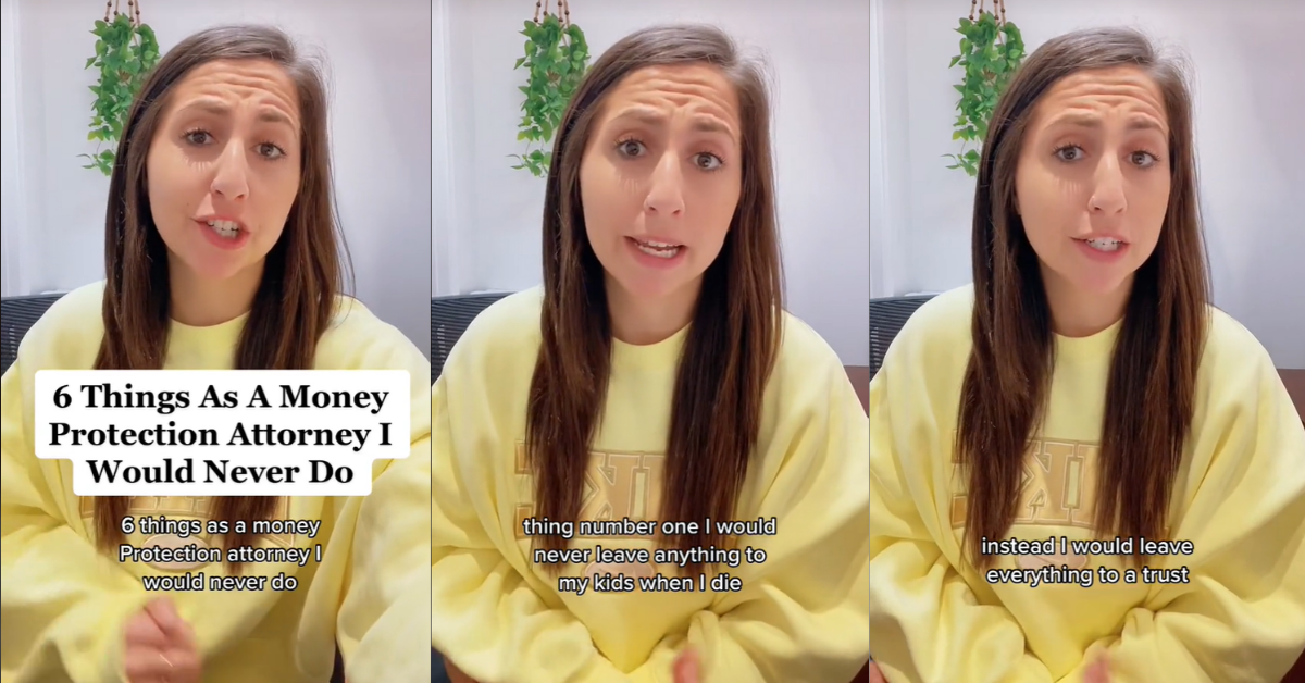 Lawyer Says 'Never Leave Anything' To Kids When You Die VIDEO Comic Sands