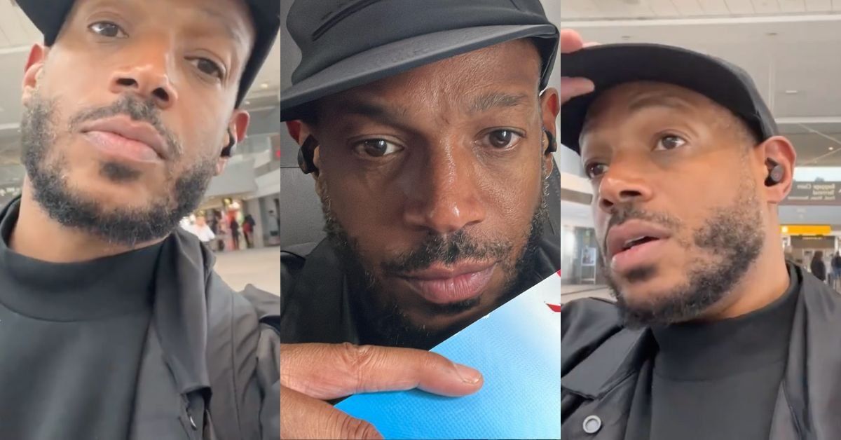 Split screenshots of Marlon Wayans from Instagram