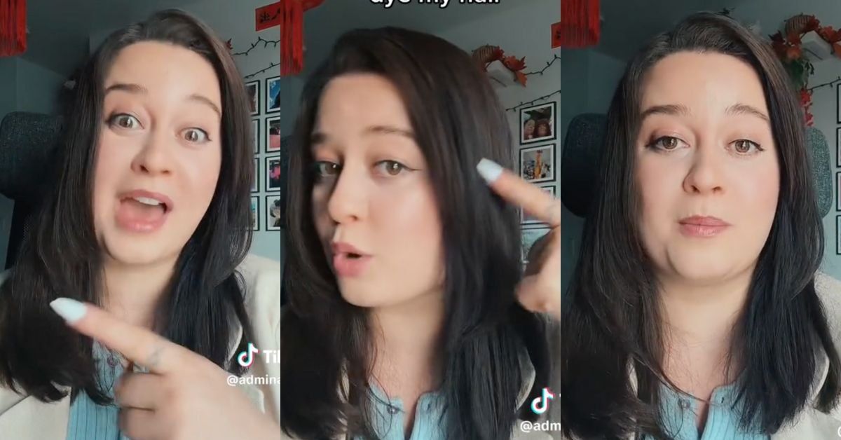 Splitscreen of shots from @adminaneve's TikTok video