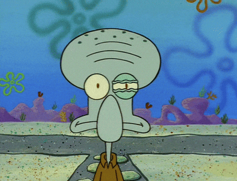 Squidward GIF
