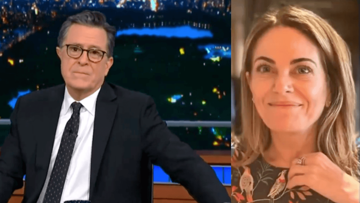 Stephen Colbert; Amy Cole