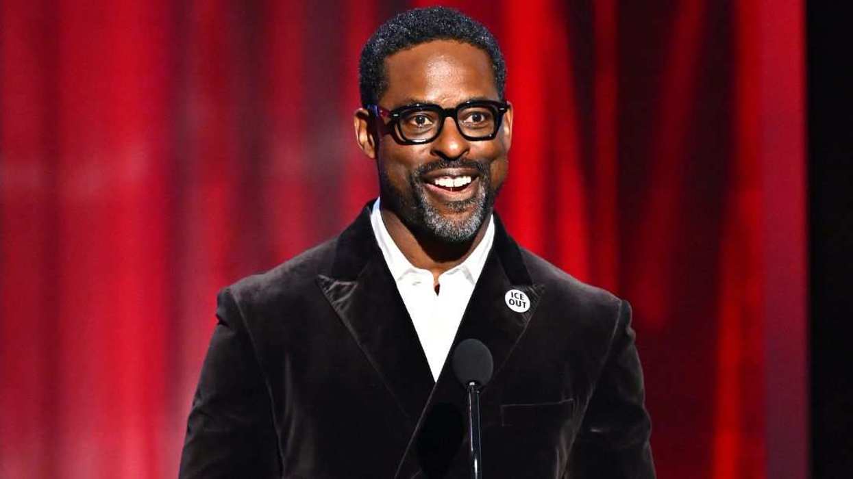 Sterling K. Brown accepts the Outstanding Actor in a Drama Series Award for “Paradise” onstage during the 57th NAACP Image Awards.