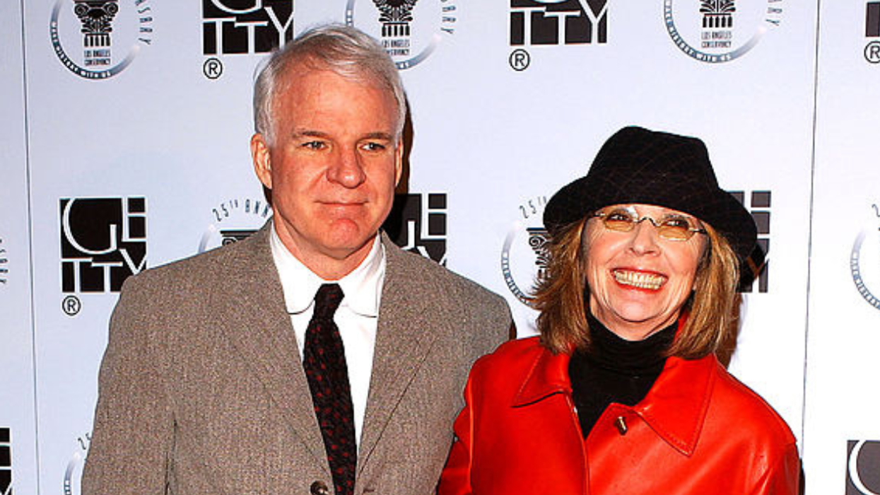 Steve Martin and Diane Keaton