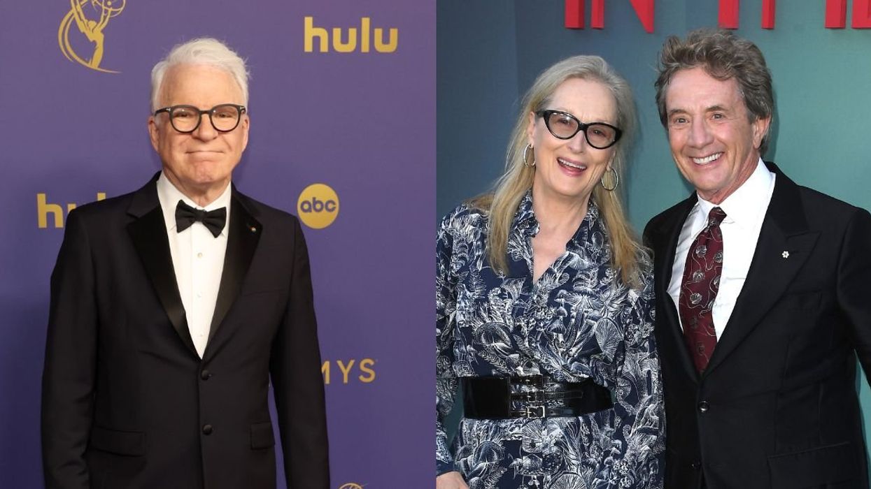 Steve Martin; Meryl Streep with Martin Short