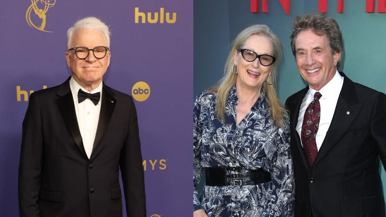 Steve Martin; Meryl Streep with Martin Short