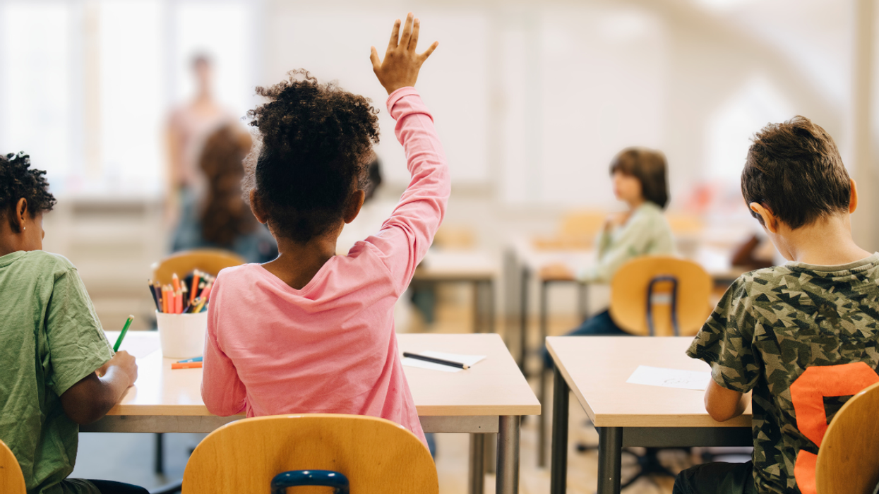 students in classroom