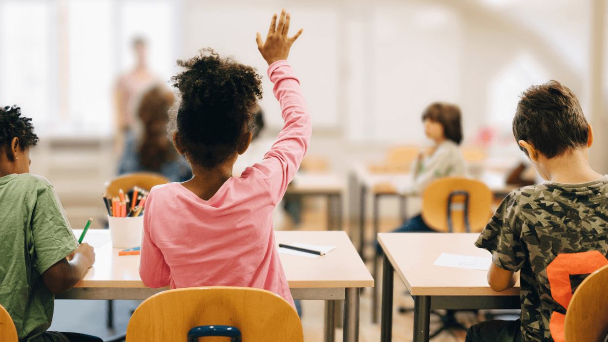 students in classroom