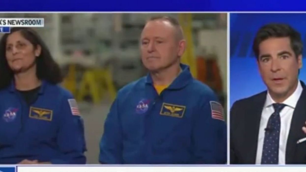 Suni Williams, Butch Wilmore, and Jesse Watters