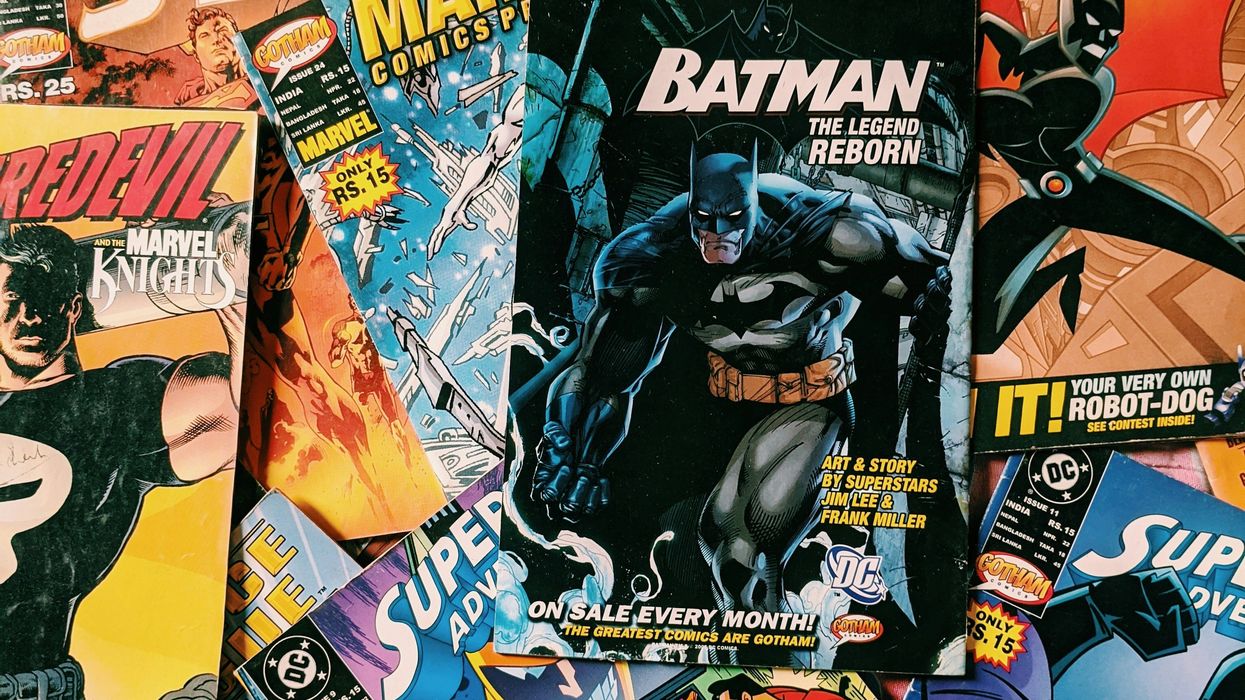 superhero comic books