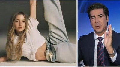 Sydney Sweeney; Jesse Watters