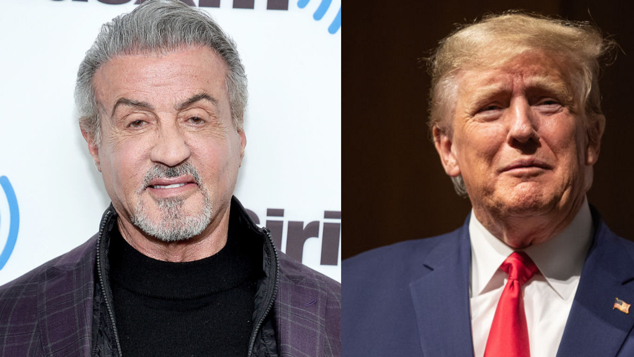 Sylvester Stallone; Donald Trump